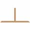 Ekena Millwork Portland Timber Gable Bracket, Western Red Cedar, 108"W x 54"H x 5 1/2"D x 5 1/2"F, 12/12 Pitch GBW108X54X0606POR00SWR - alternate 1
